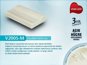 Visko Love V2005-L Boyun Destekli Visco Yastık - 3